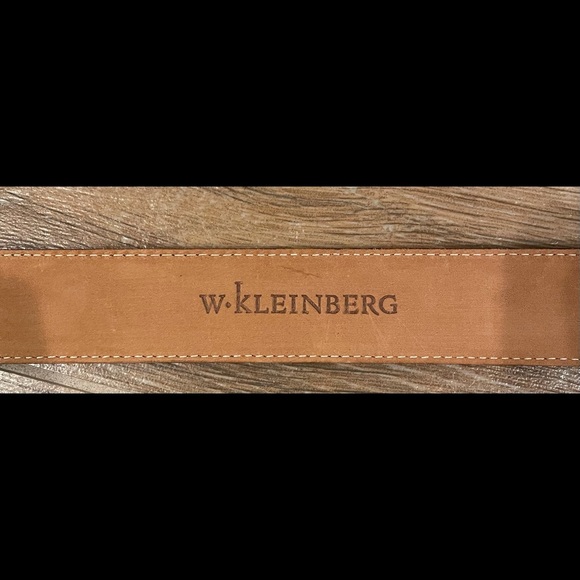 Leather Suede Kleinberg Belt - Picture 2 of 3